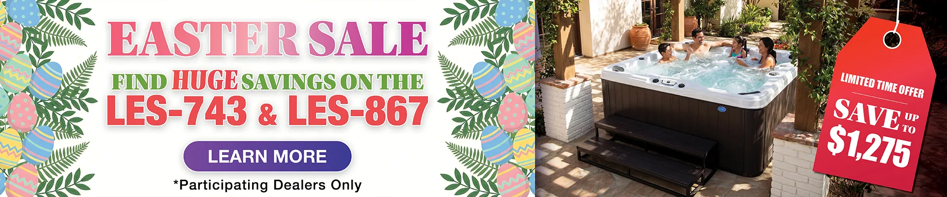 Calspas hot tub being used in a family setting - Surrey