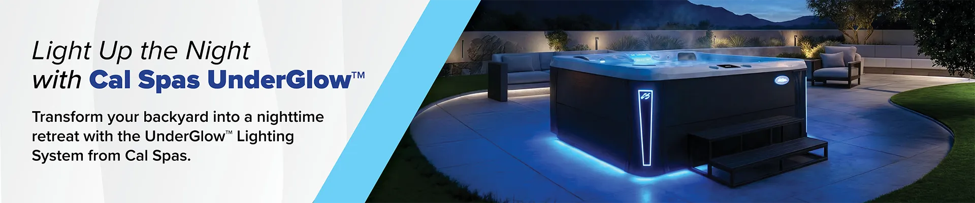 Calspas hot tub being used in a family setting - Surrey