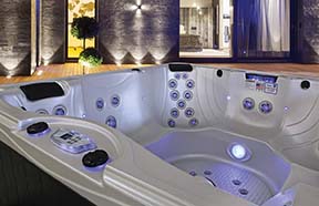 Perimeter LED Lighting - hot tubs spas for sale Surrey